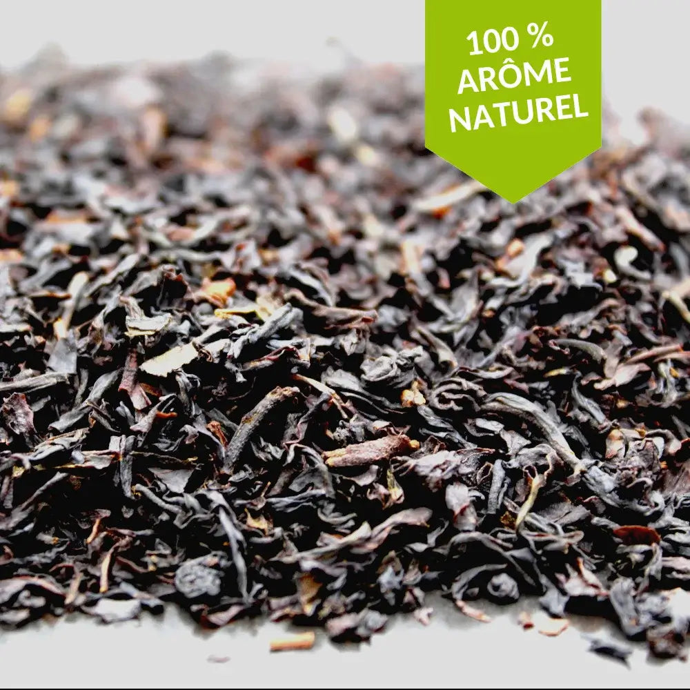 Thé Noir saveur Vanille