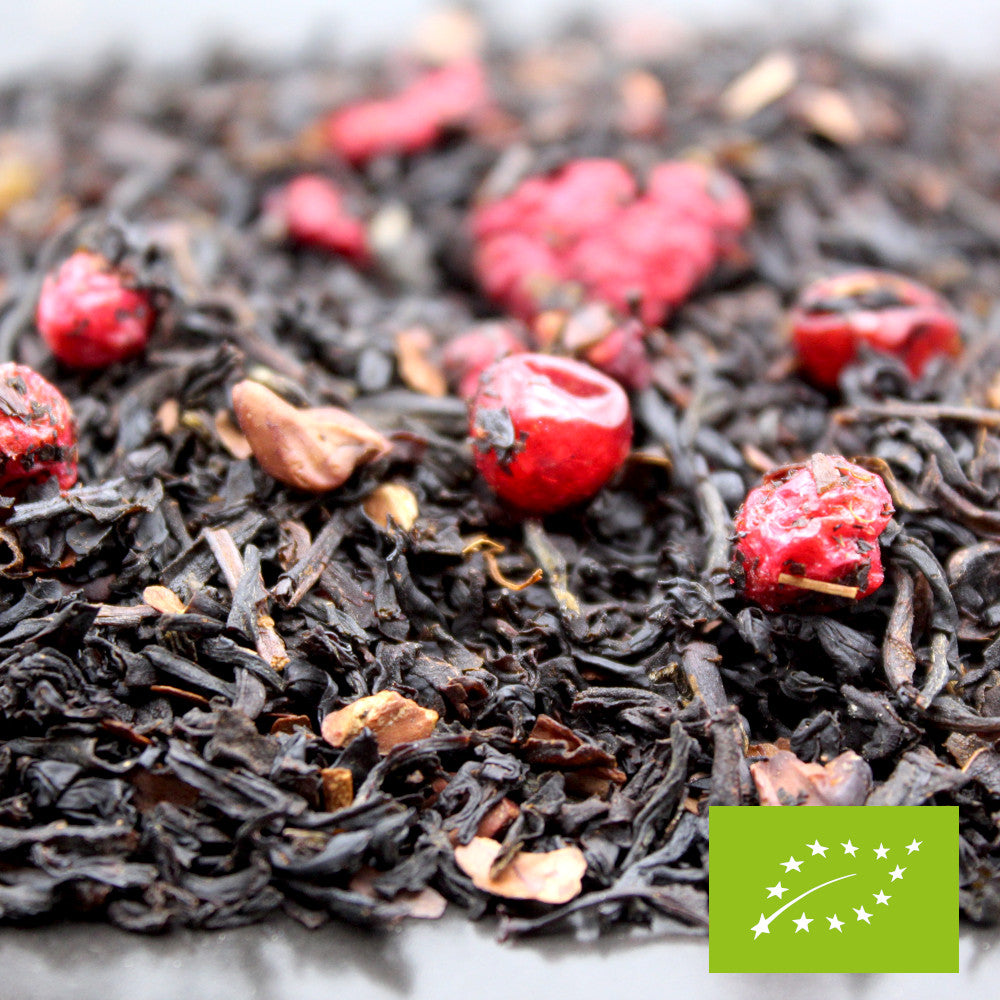 Thé noir saveur brownie baies sauvages BIO*