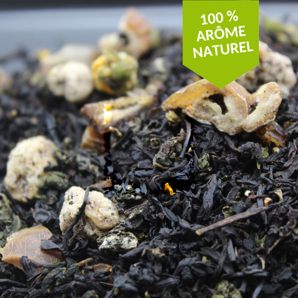 Thé noir châtaigne vanille bourbon